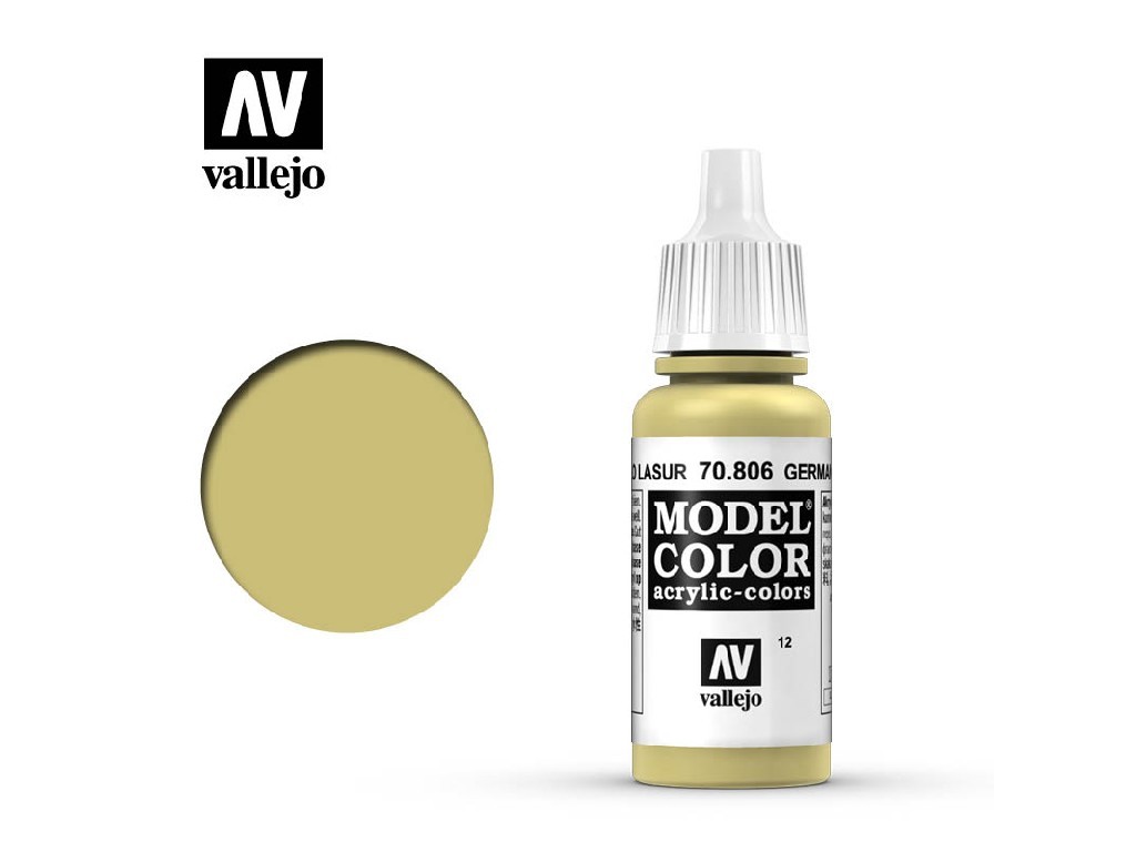 Akrylová barva Vallejo Model Color 70806 German Yellow (17ml)