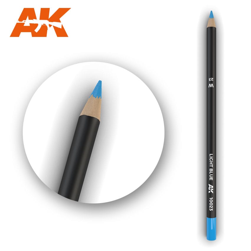 AK AK10023 Watercolor Pencil Light Blue (1x)