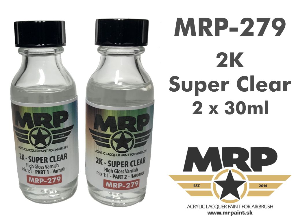 MR.Paint 279 2K Super Clear High Gloss Varnish 2x15ml