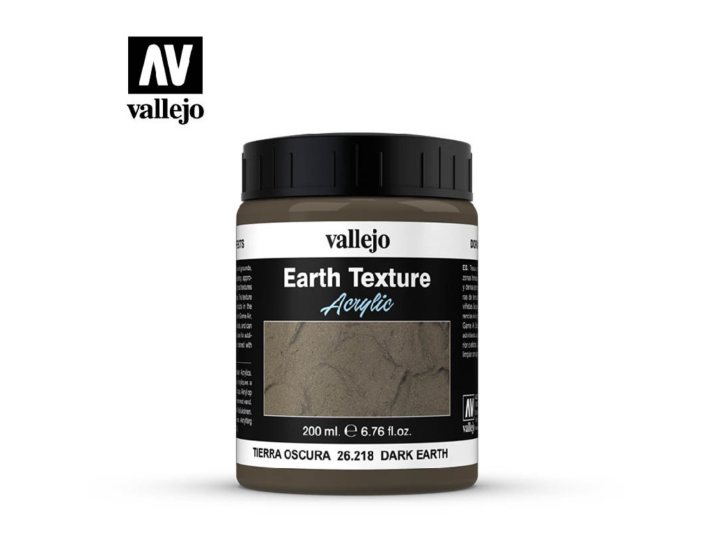Vallejo Diorama Effects 26218 Dark Earth (200ml)