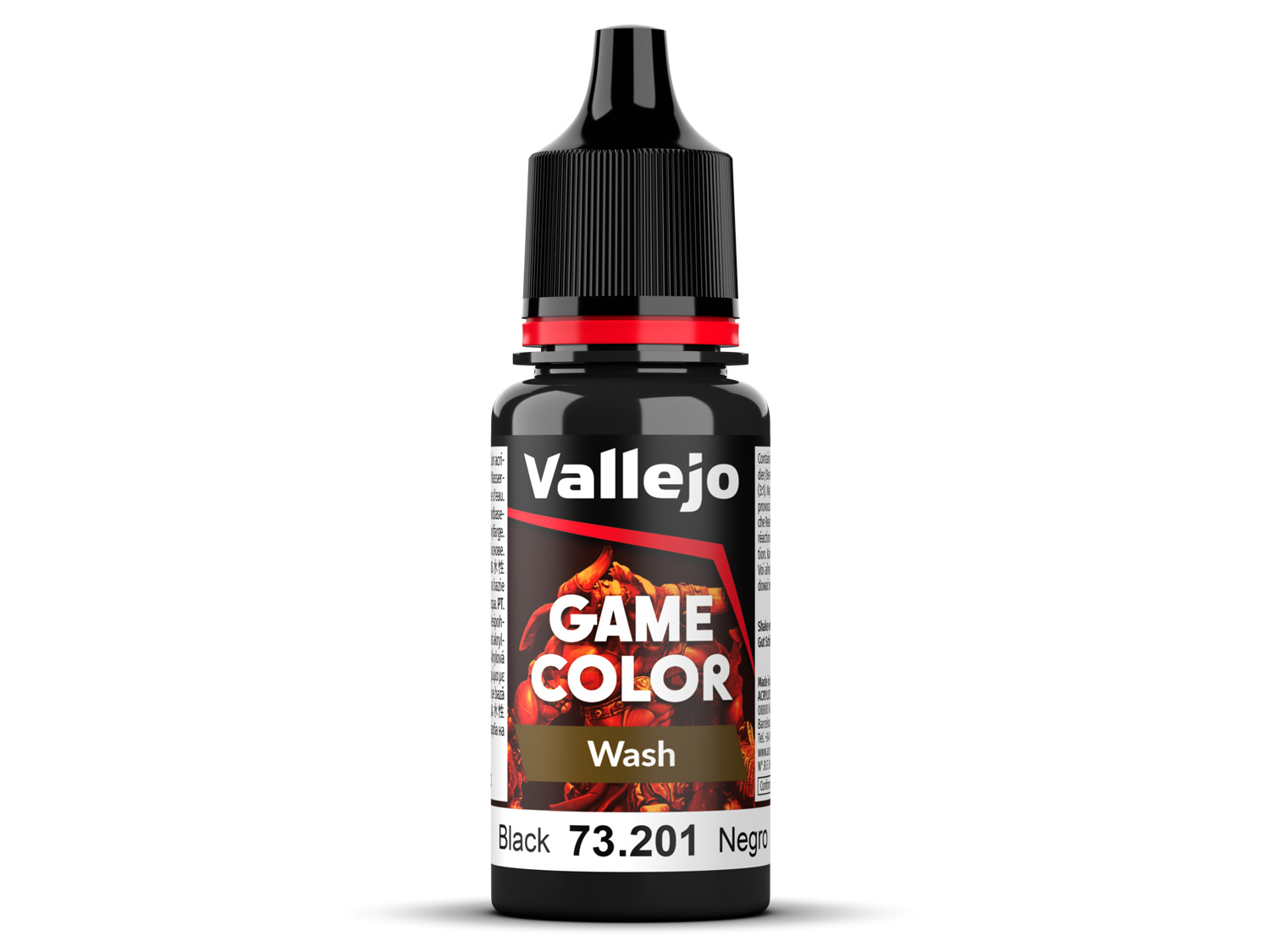 Vallejo Game Color 73201 Black  Wash 18 ml.