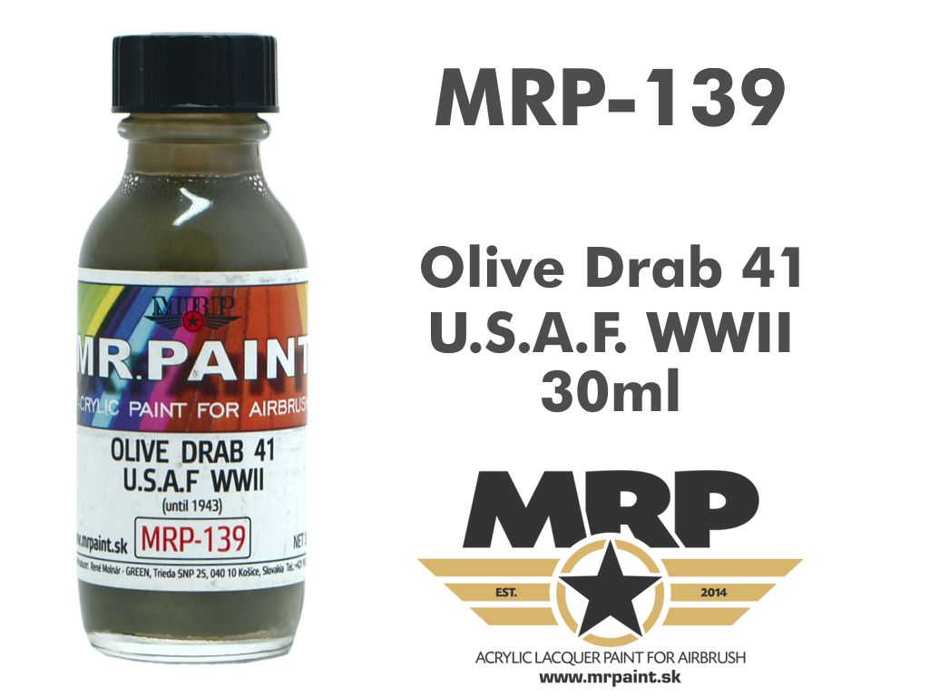 MR.Paint 139 Olive Drab 41 30ml