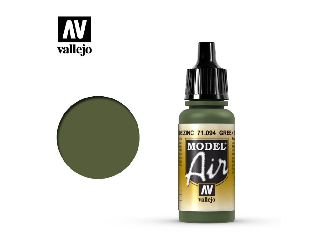 Akrylová barva pro Airbrush Vallejo Model Air 71094 Green Zinc Chromate (17ml)