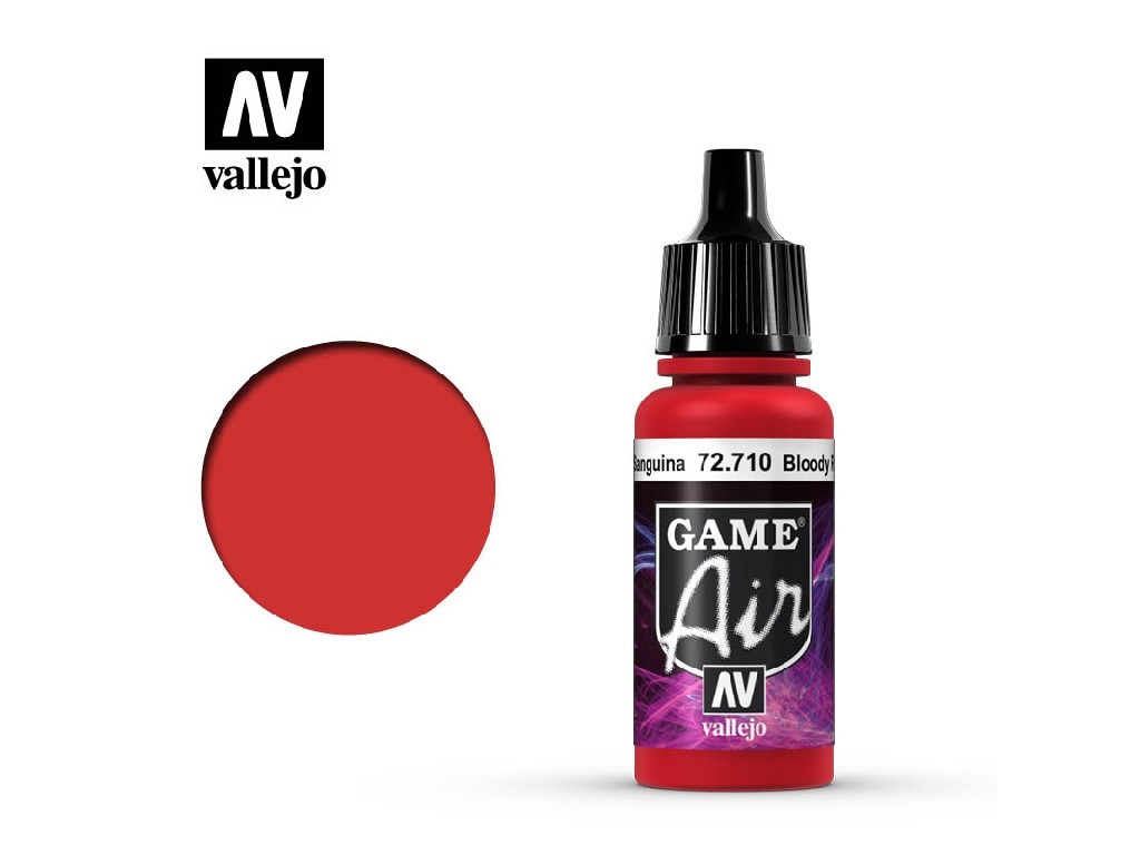 Vallejo Game Air 72710 Bloody Red (17ml)