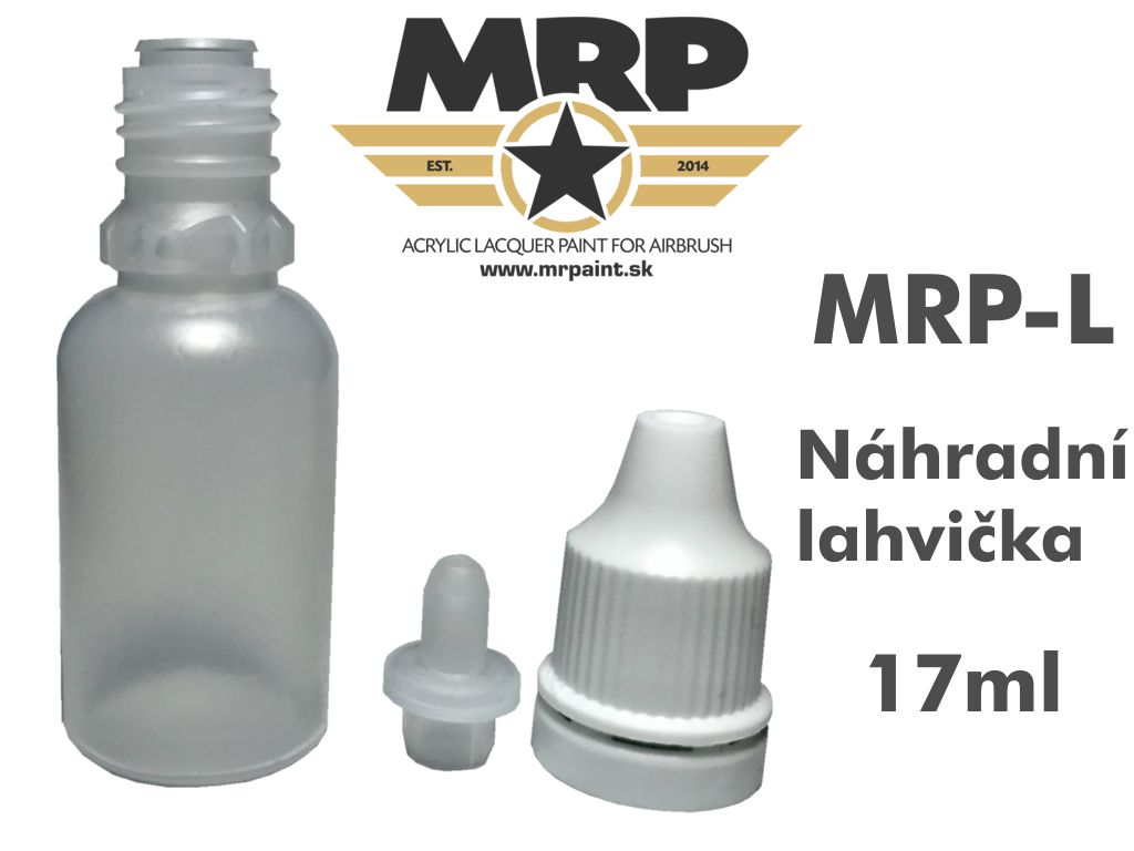 MR.Paint - Náhradní plastová lahvička na barvu 17ml