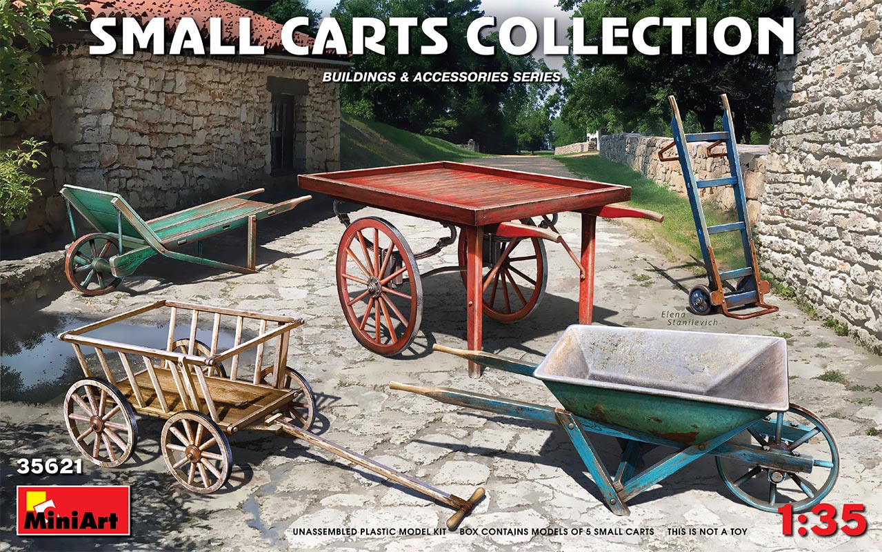 1/35 Small Carts Collection - Miniart