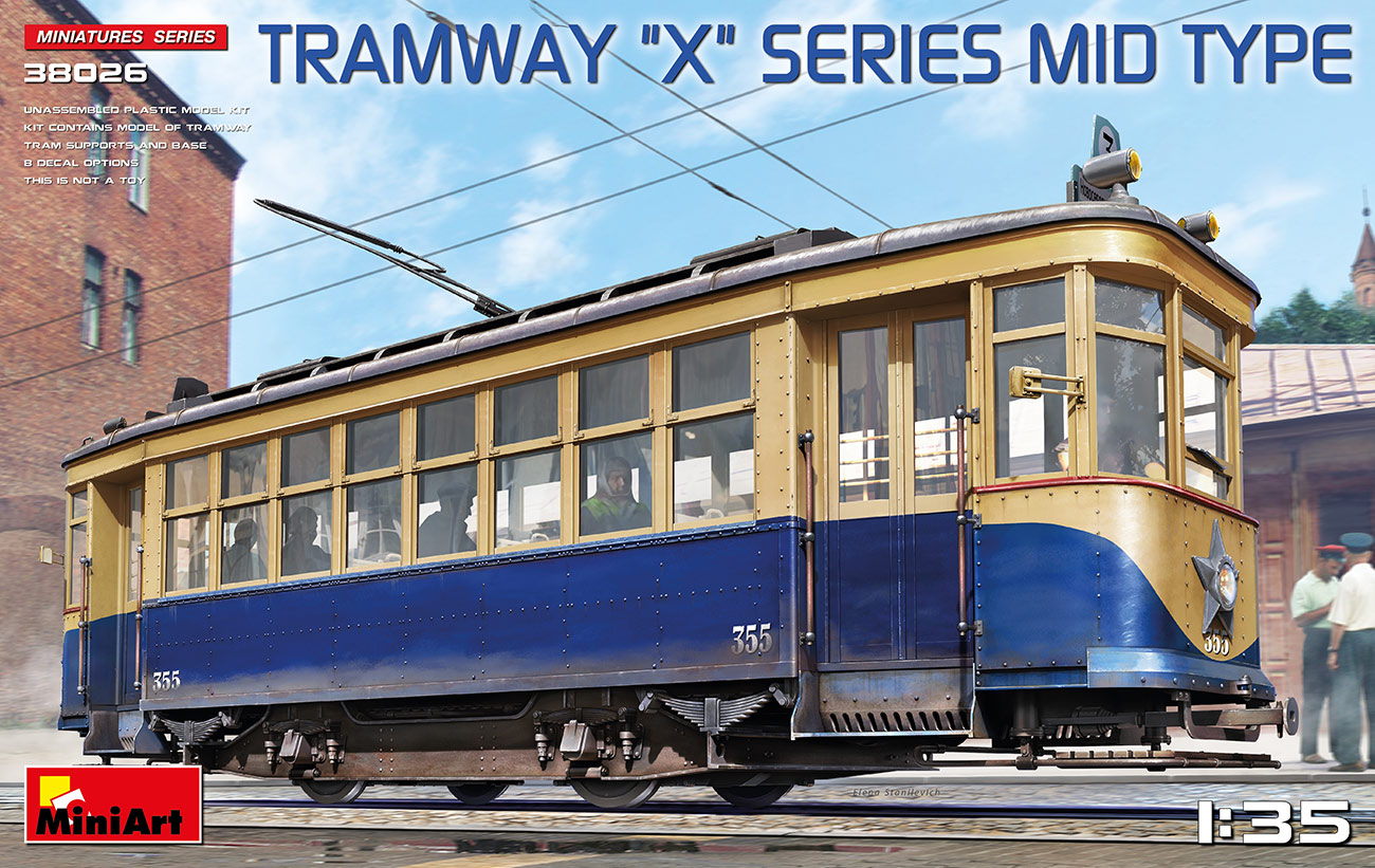 1/35 Tramway X-Series. Mid Type - Miniart