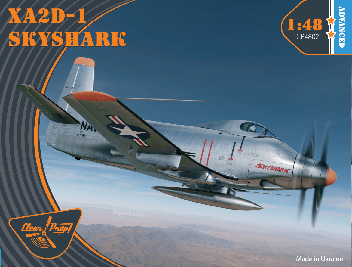 1/48 XA2D-1 Skyshark - Clear Prop