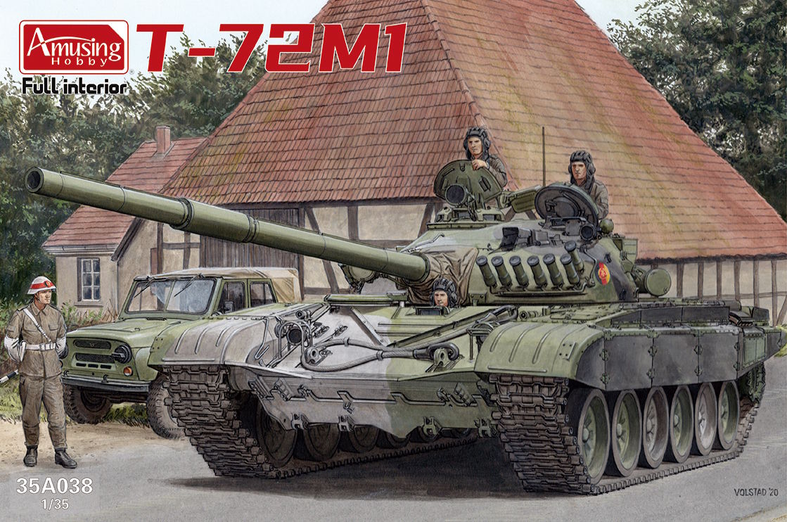 1/35 T-72M1 (with Full Interior) - Amusing Hobby
