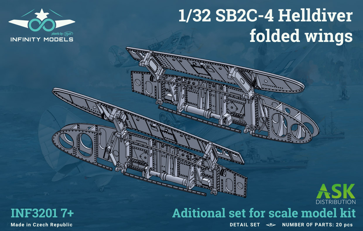 1/32 SB2C-4 Helldiver folded wings