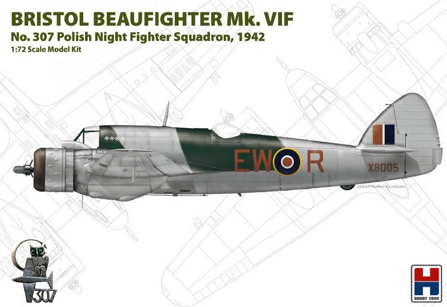 1/72 Beaufighter Mk. VIF 307 Polish Sq