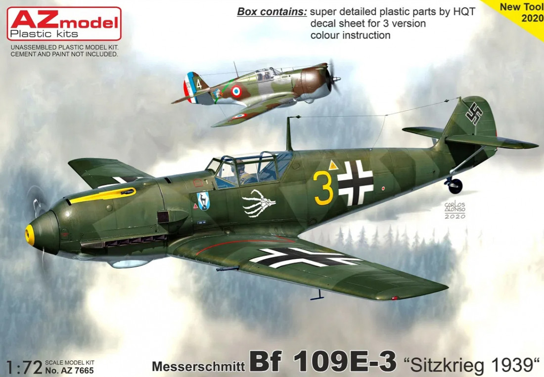 1/72 Bf 109E-3 „Sitzkrieg 1939“