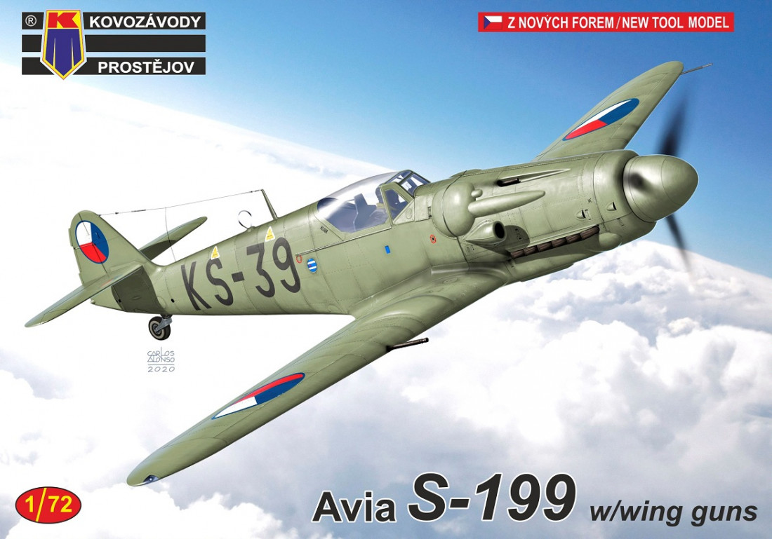 1/72 Avia S-199 w/wing guns