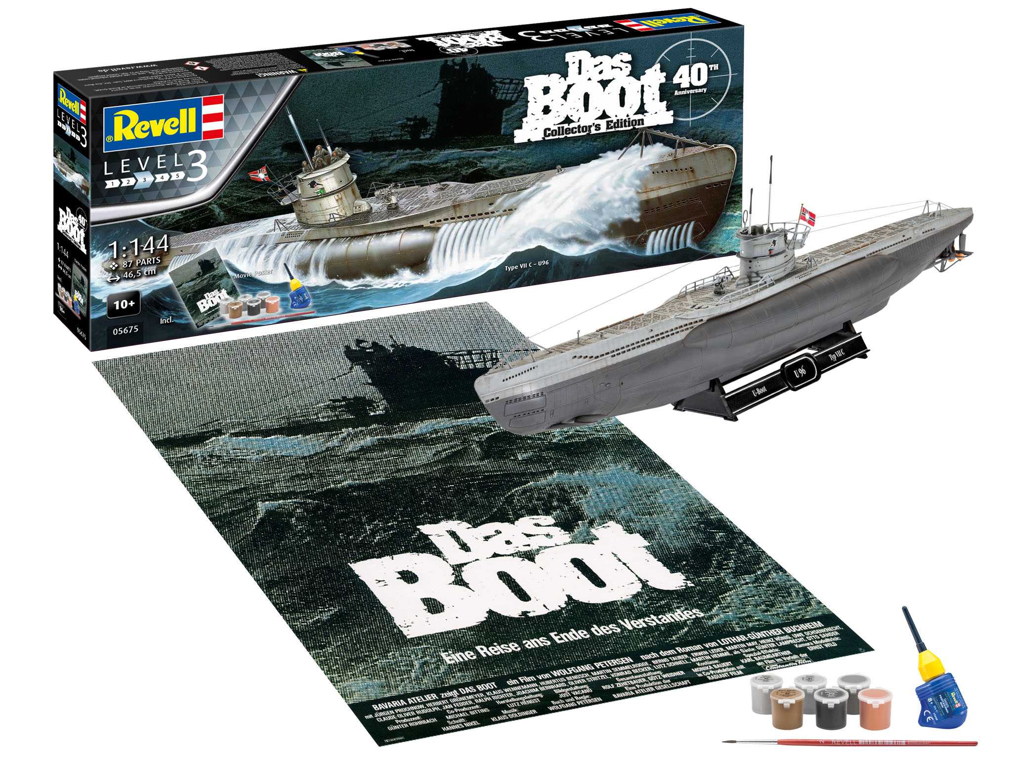 Gift-Set 05675 - Movie Set DAS BOOT - 40th Anniversary (1:144)