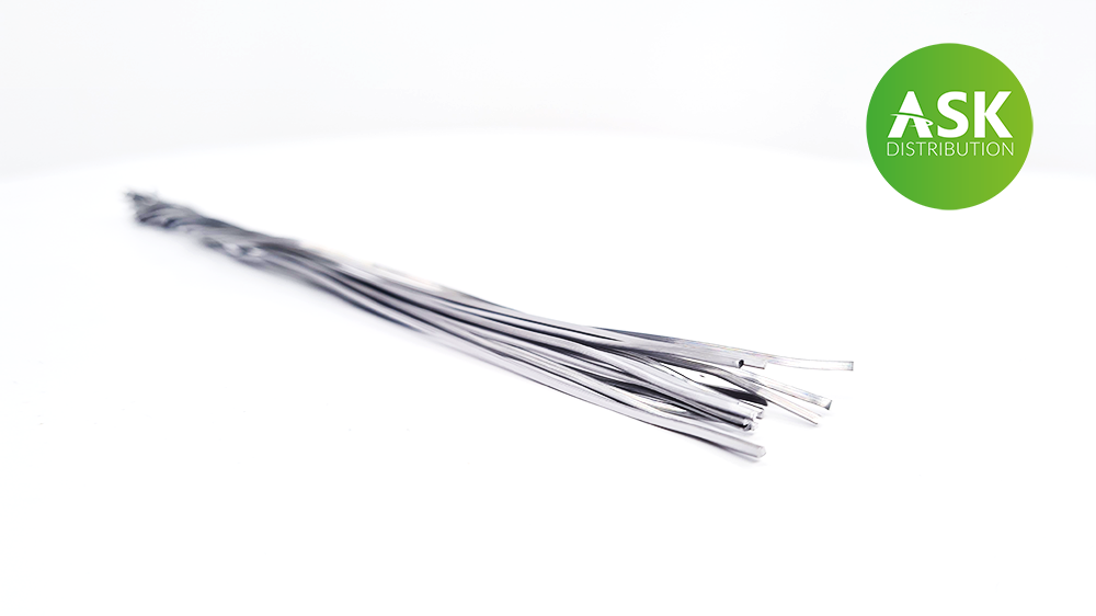 Lead Wire - Halfround  1,0 x 0,7 x 140 mm (cca. 14 pcs)