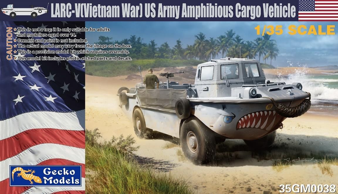 1/35 LARC-V (Vietnam War) US Army Amphibious Cargo Vehicle - Gecko Models