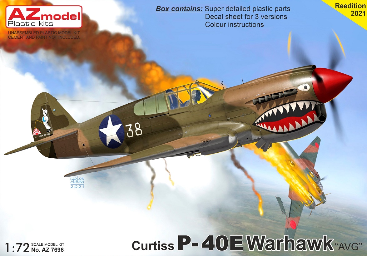 1/72 P-40E Warhawk „AVG“ - AZ Model