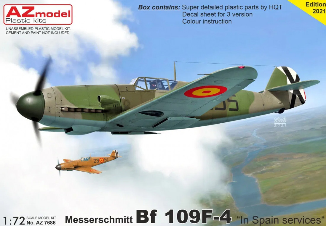 1/72 Bf 109F-4 „In Spanish Service“