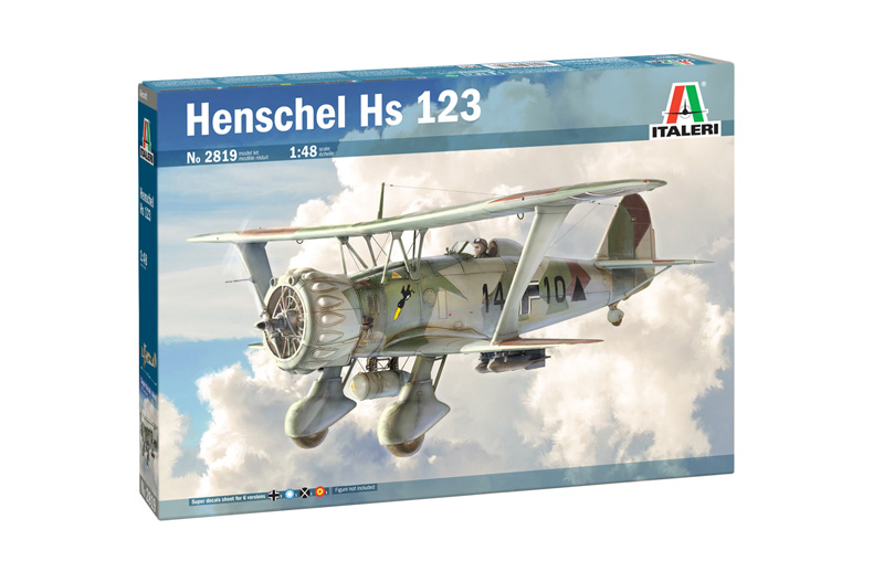 Italeri 2819 - Henschel Hs 123 (1:48)