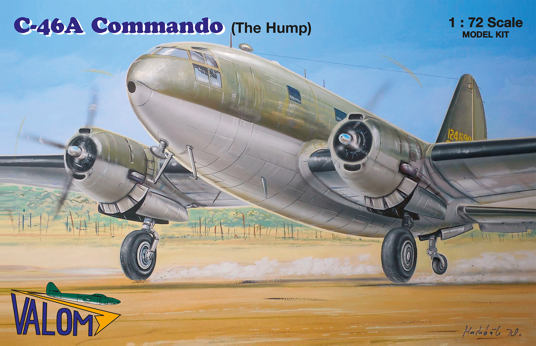 1/72 Curtiss C-46A Commando (The Hump) - Valom