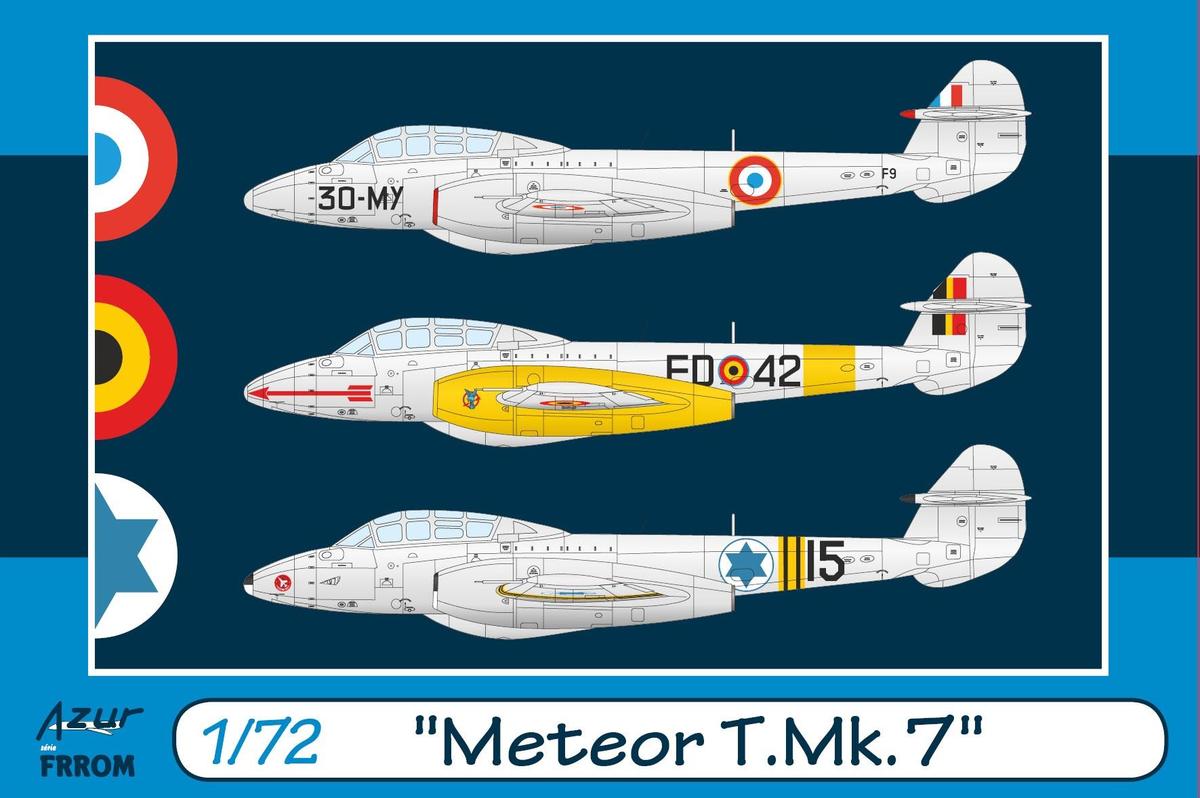 1/72 Gloster Meteor T.7