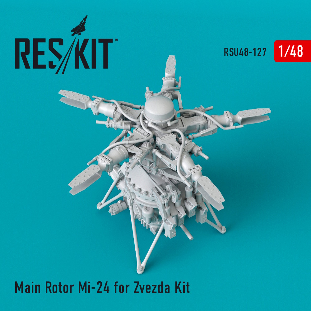 Main Rotor Mi-24 for Zvezda kit (1/48)