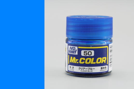 Mr. Color - Clear Blue- Transparentní modrá (10ml)