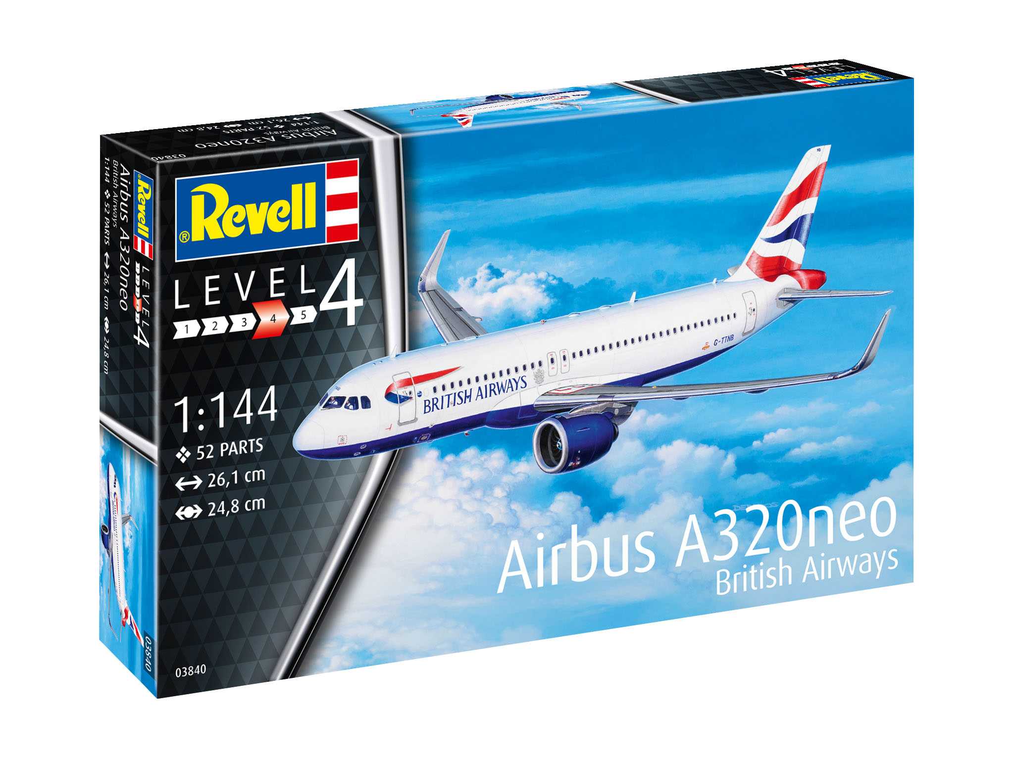 Revell 03840 - Airbus A320 neo British Airways (1:144)