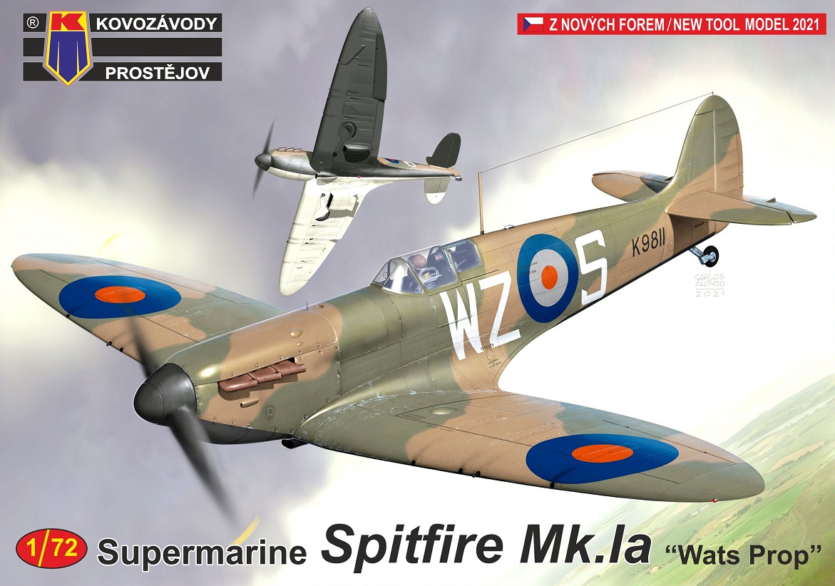 1/72 Spitfire Mk.Ia „Wats Prop“ - Kovozávody