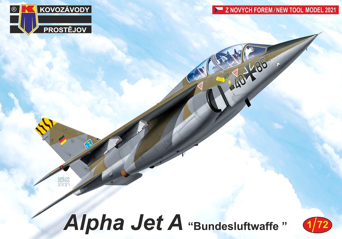1/72 Alpha Jet A „Bundesluftwaffe“ - Kovozávody