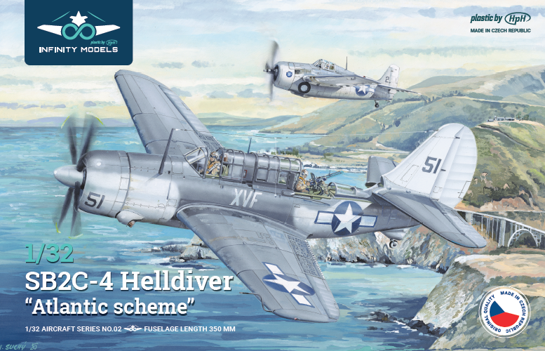1/32 SB2C-4 Helldiver “Atlantic scheme”
