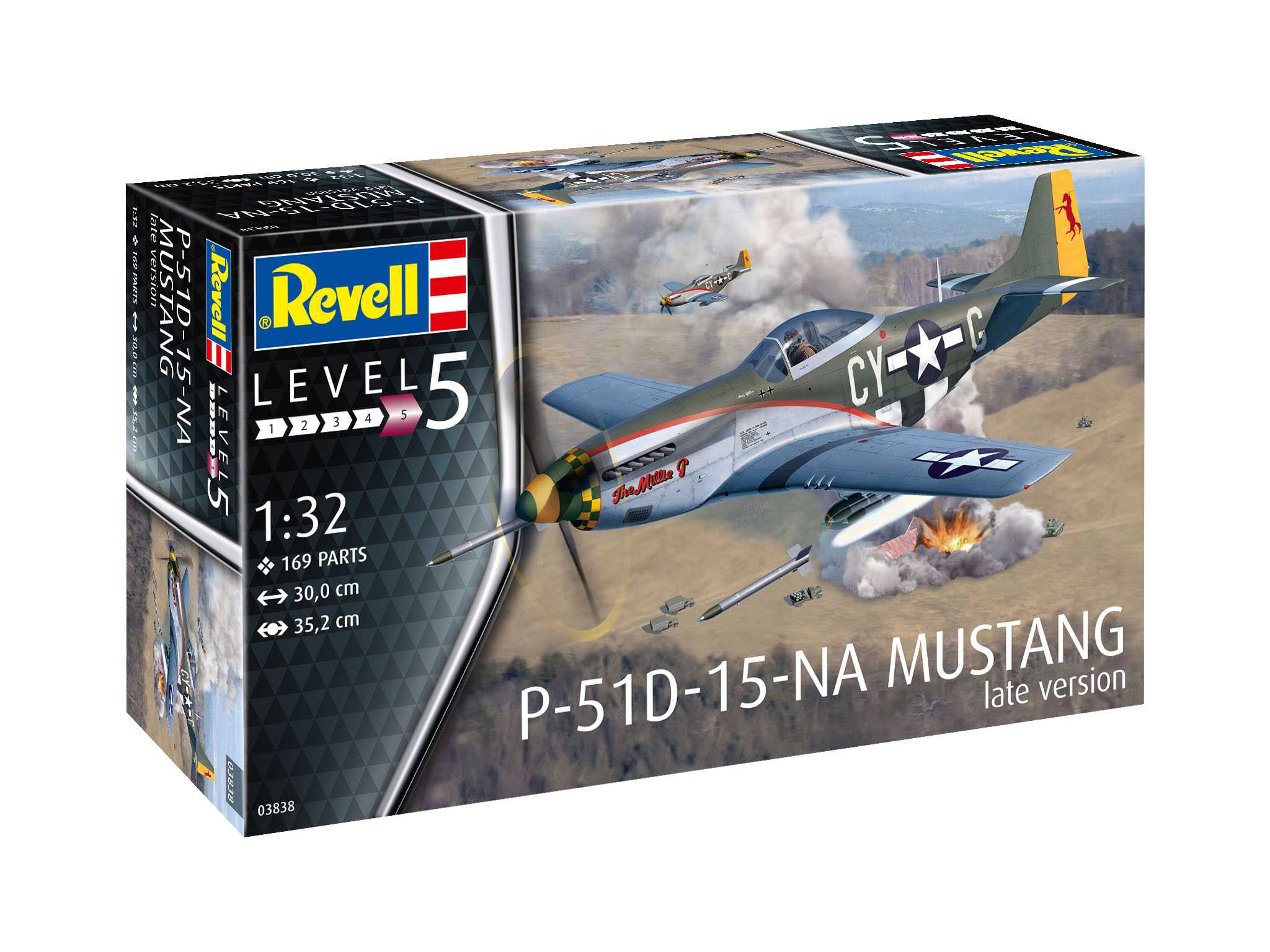 Revell 03838 - P-51 D Mustang (late version) (1:32)