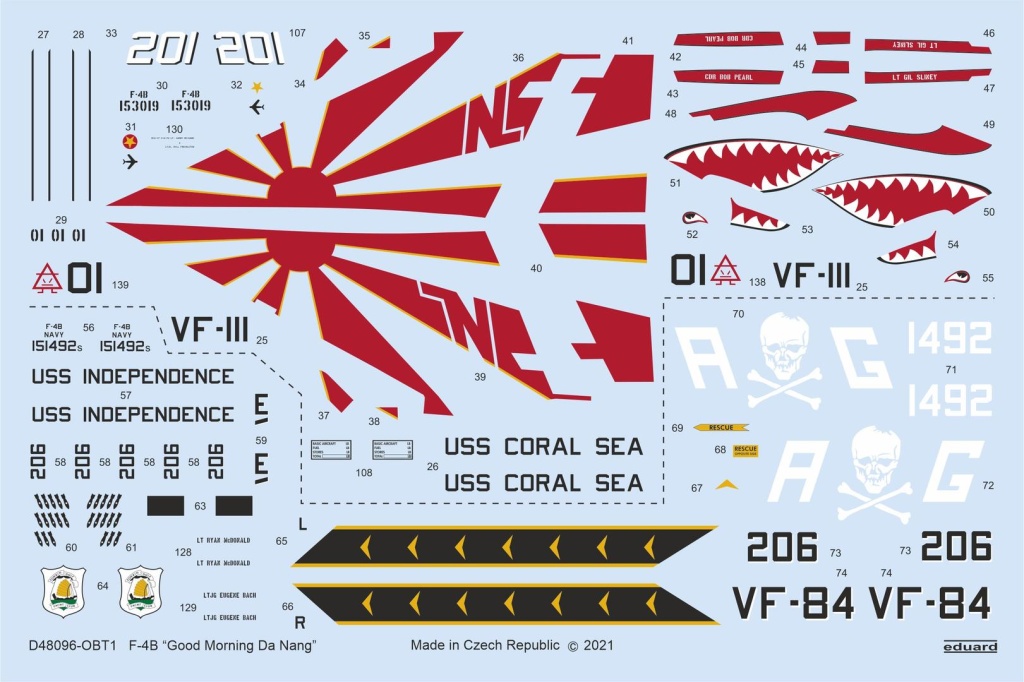 F-4B Good Morning Da Nang 1/48 recommended for TAMIYA