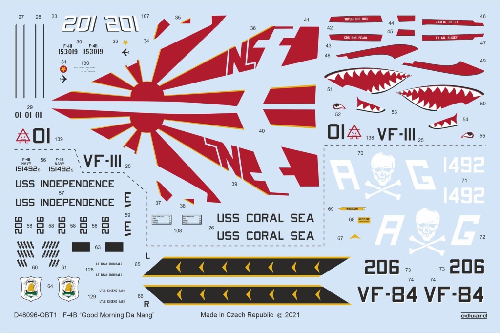 1/48 F-4B Good Morning Da Nang for TAMIYA kit