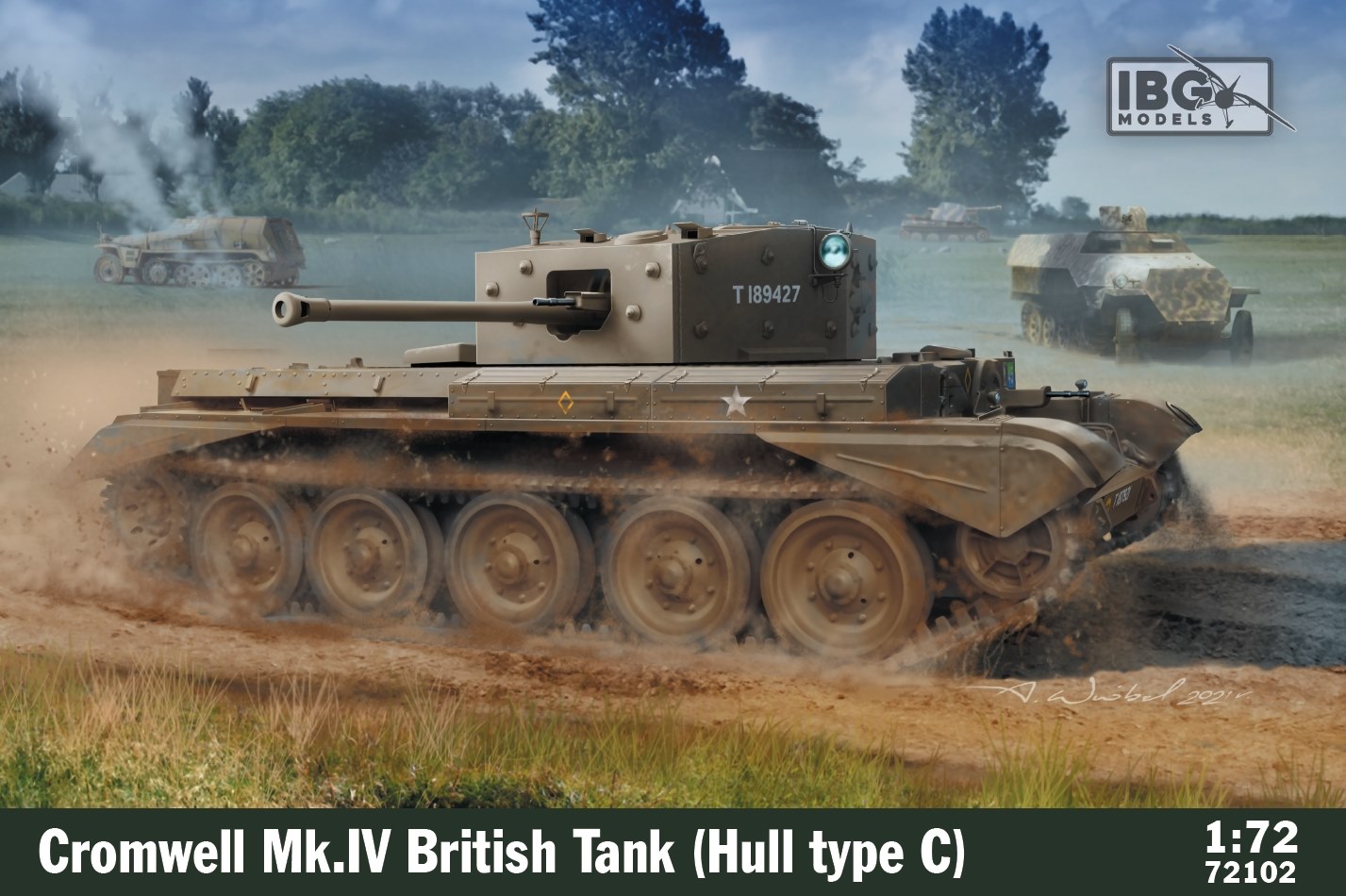 1/72 Cromwell Mk.IV British Tank (Hull type C) - IBG