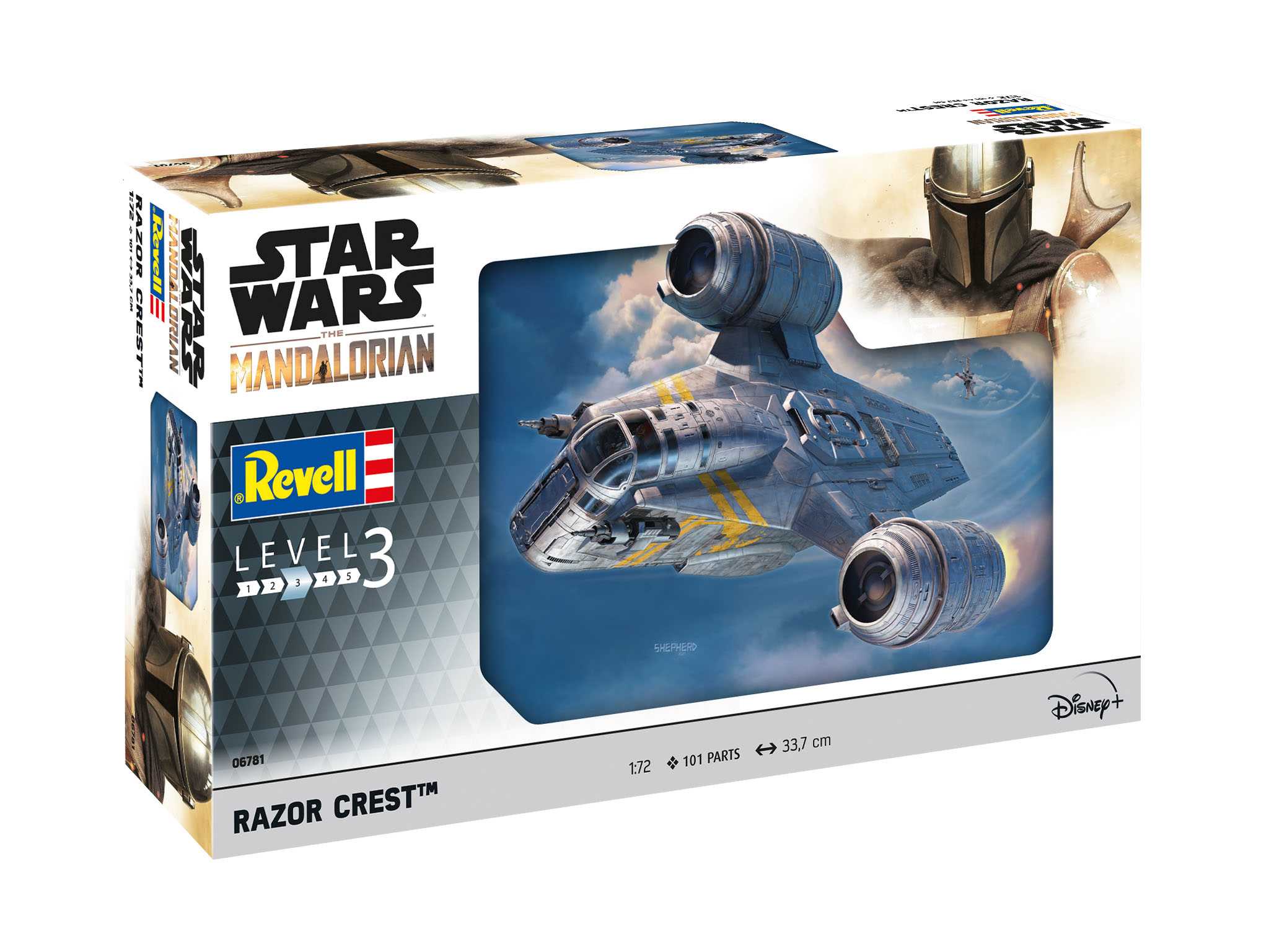 Star Wars - plastikový model The Mandalorian: The Razor Crest - Revell