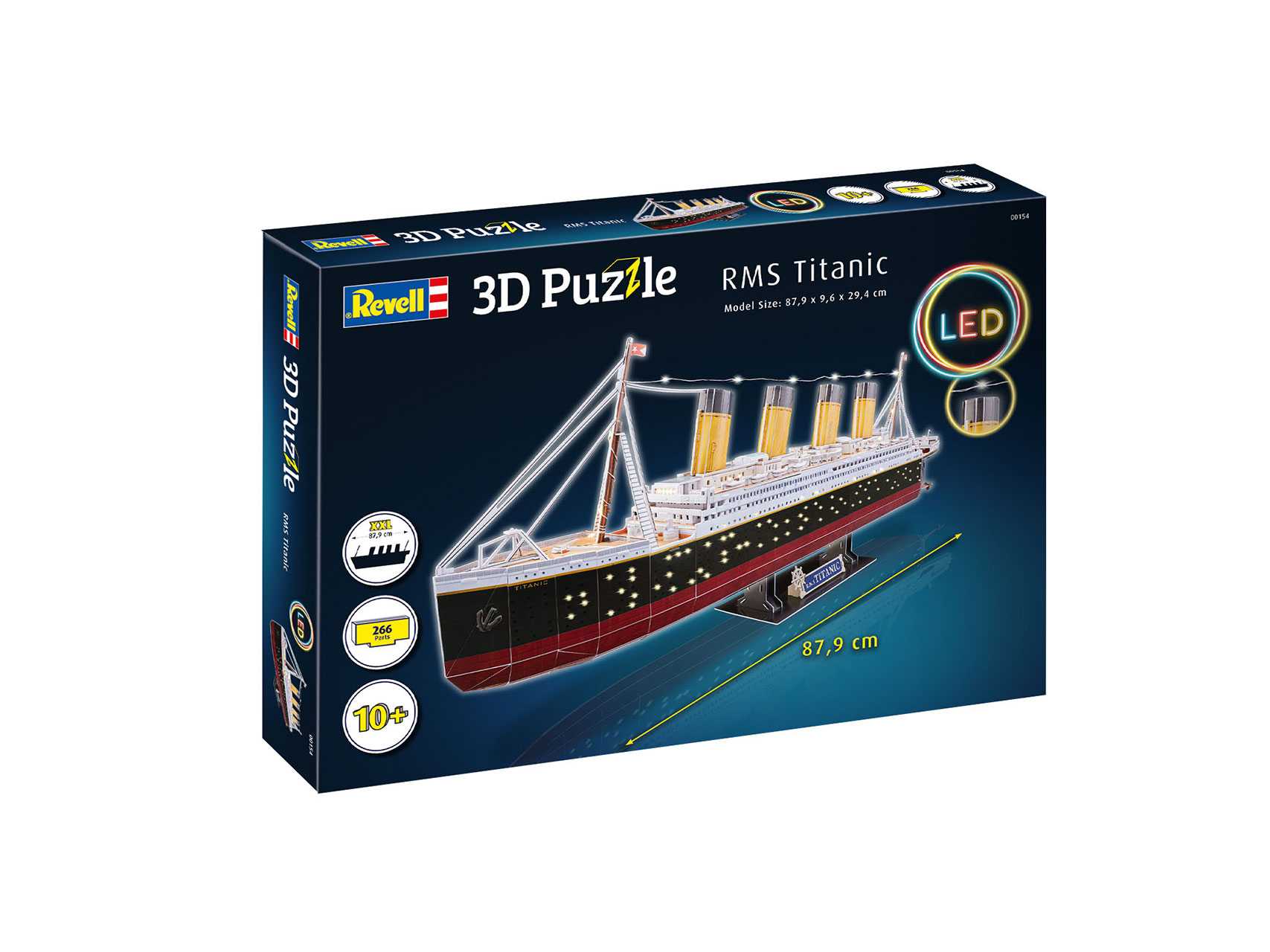 3D PuzzleRevell 00154 - RMS Titanic (LED Edition)