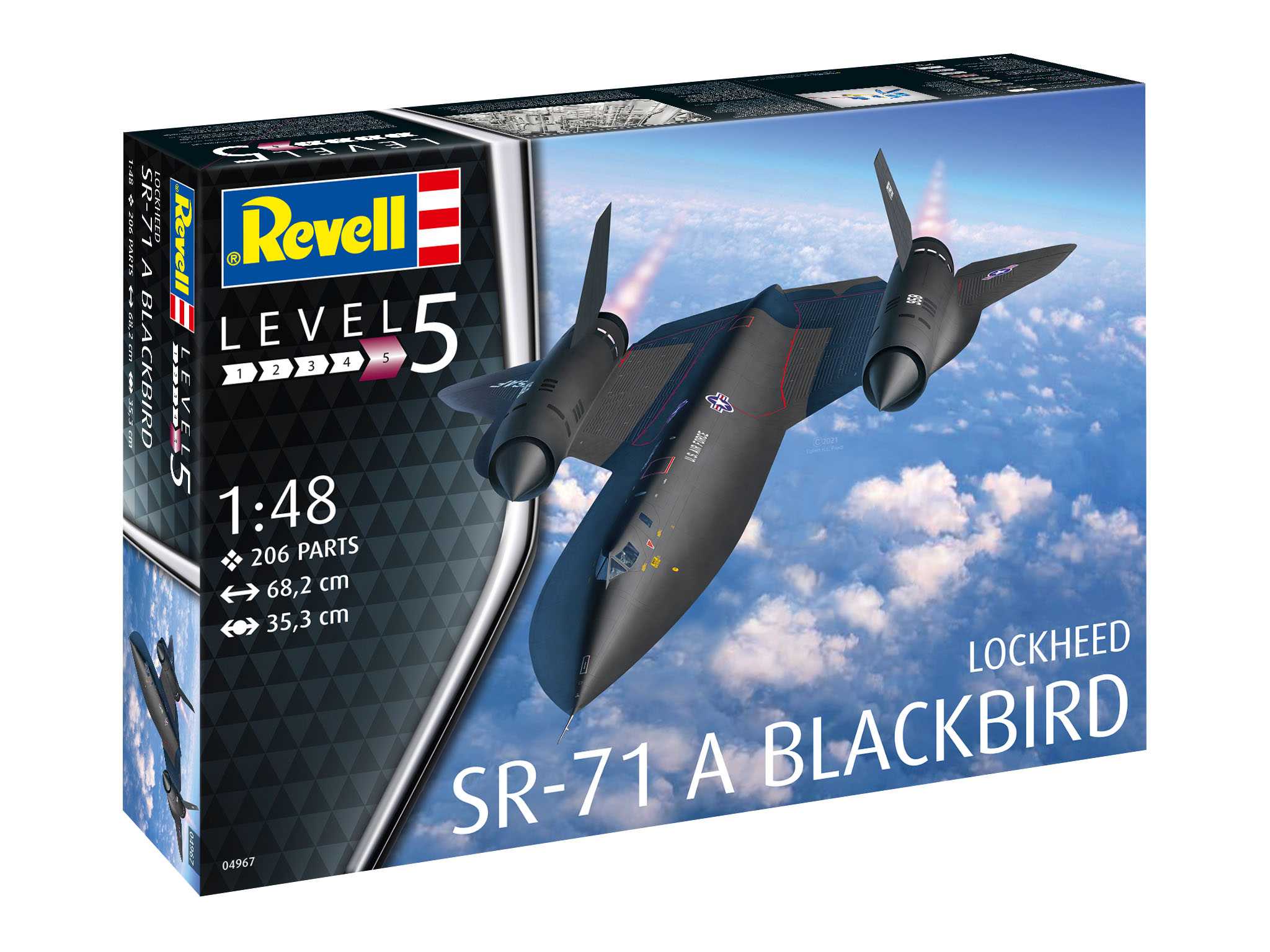 Revell 04967 - Lockheed SR-71 A Blackbird (1:48)
