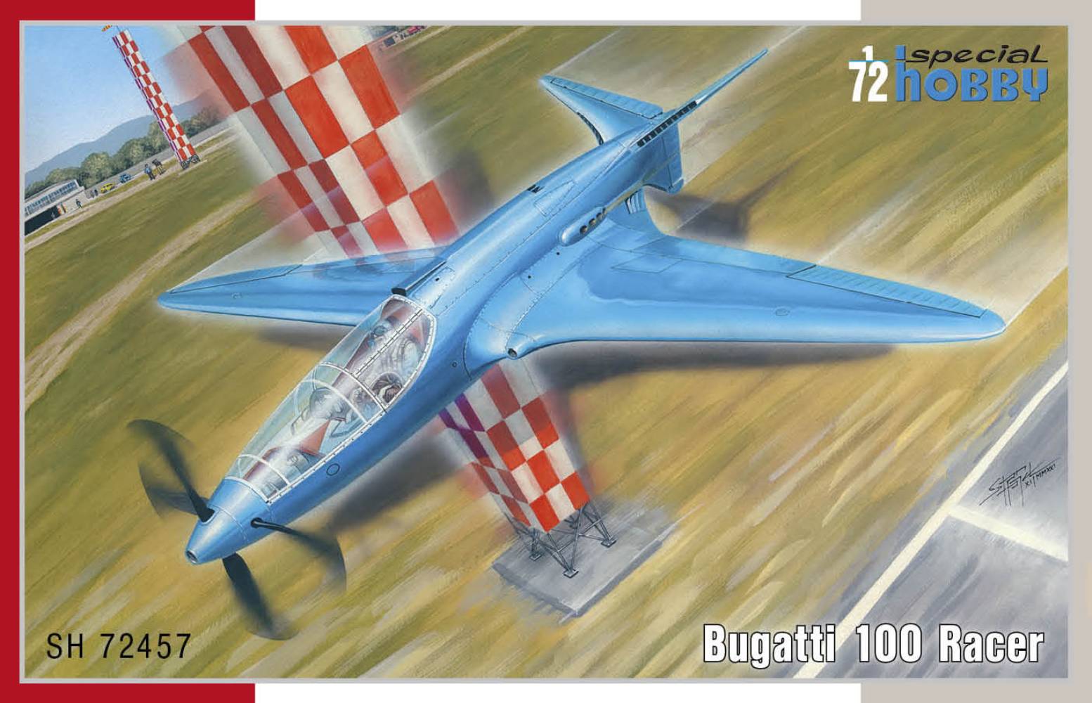 1/72 Bugatti 100P ‘French Racer Plane’