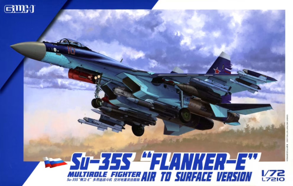 1/72 Su-35S Flanker E Multirole Fighter Air-to-surface version