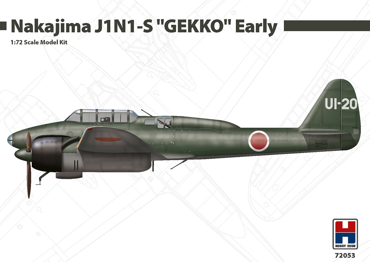 1/72 Nakajima J1N1-S 
