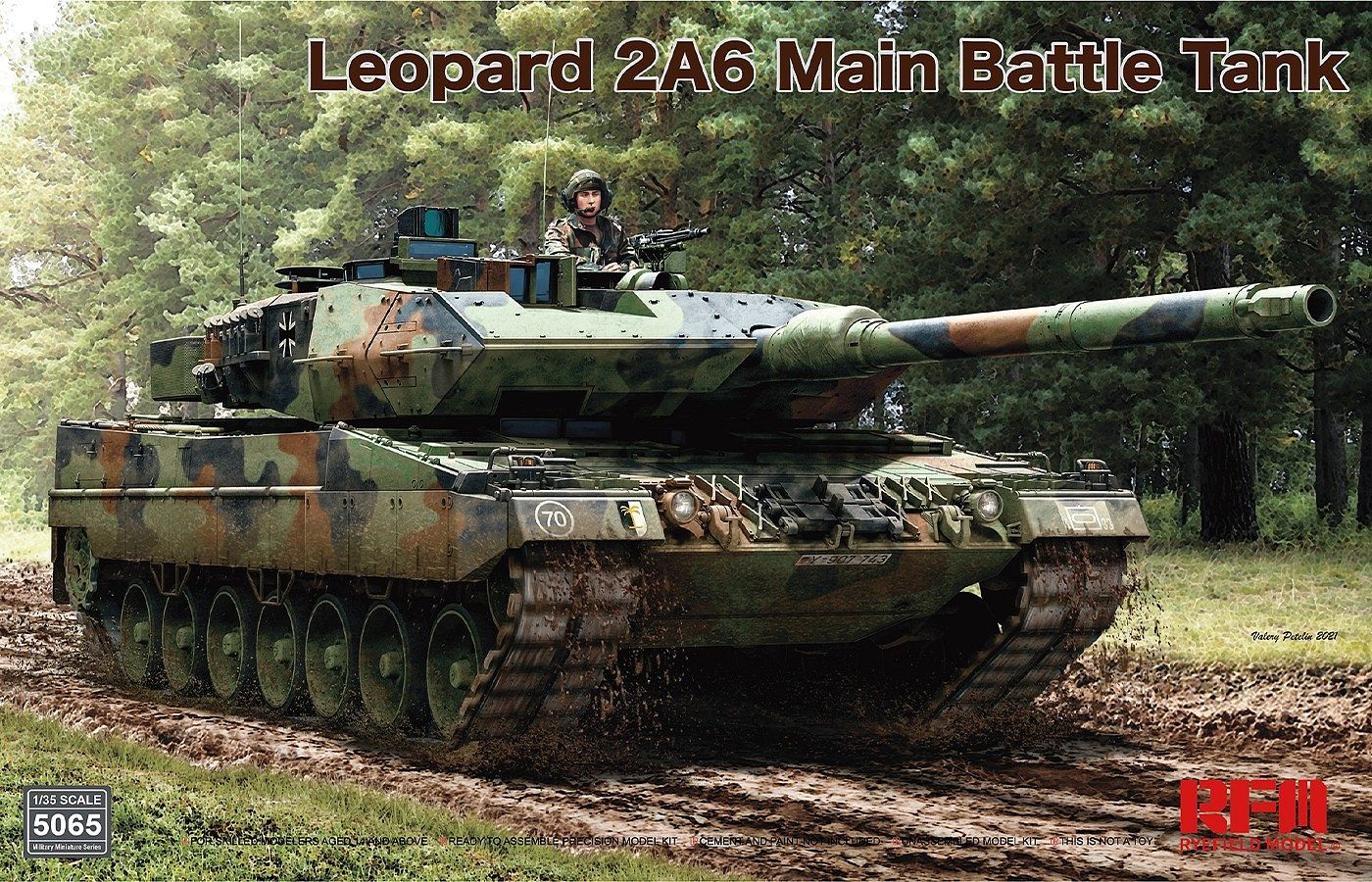 1/35 Leopard 2A6 Main Battle Tank - RFM