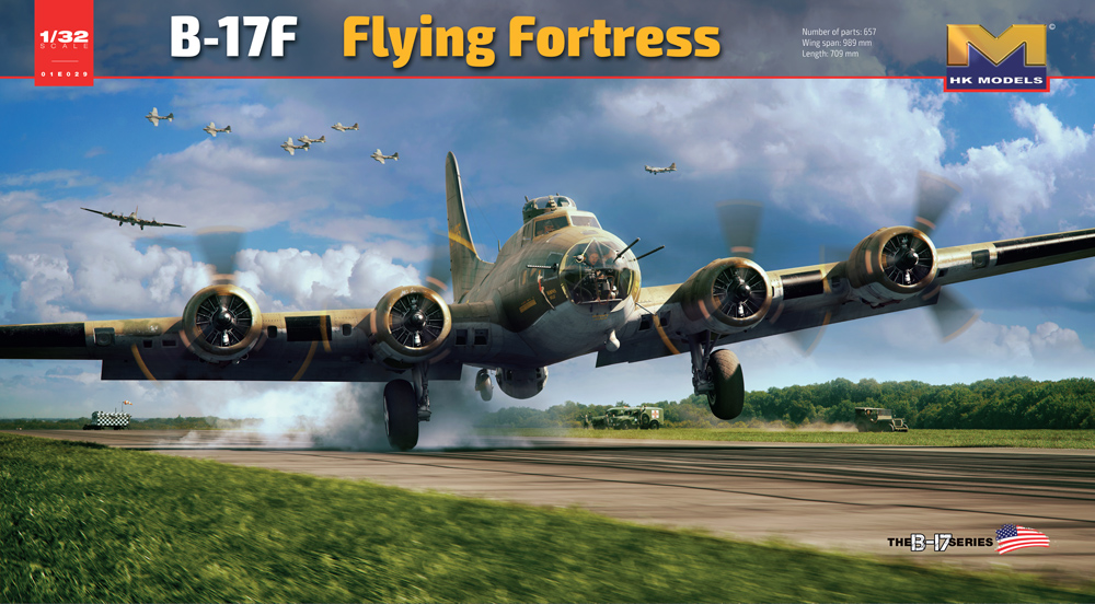 1/32 B-17F Flying Fortress 