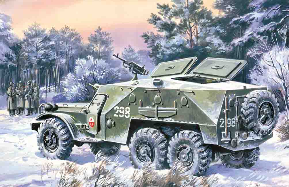 1/72 BTR-152K, Armoured Personnel Carrier
