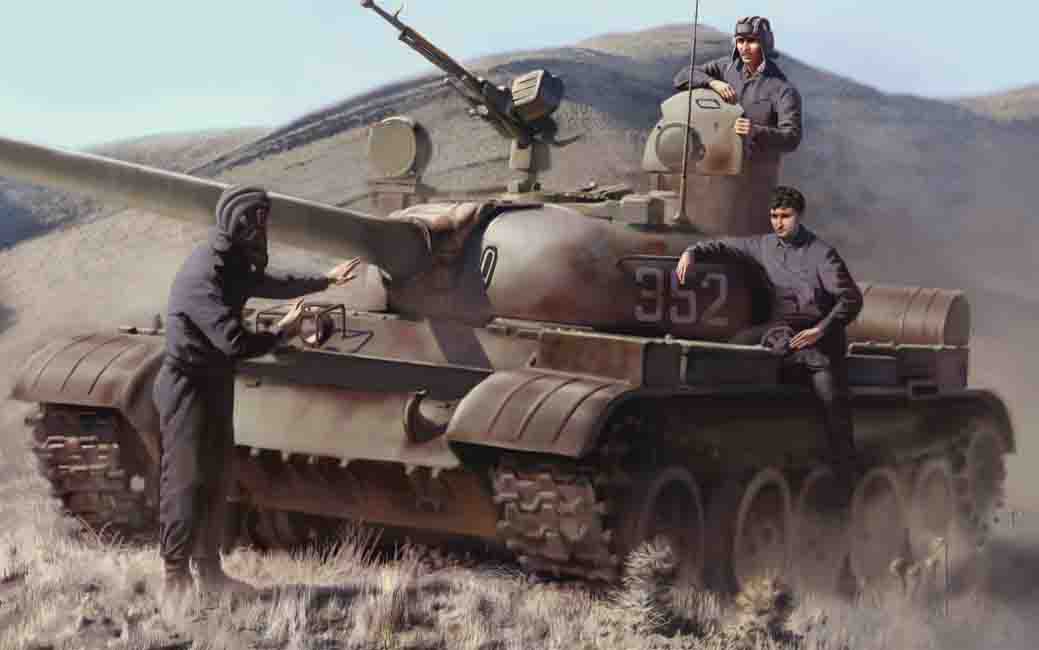 1:35 ICM Soviet Tank Crew (1979-1988) (3 tankmen)