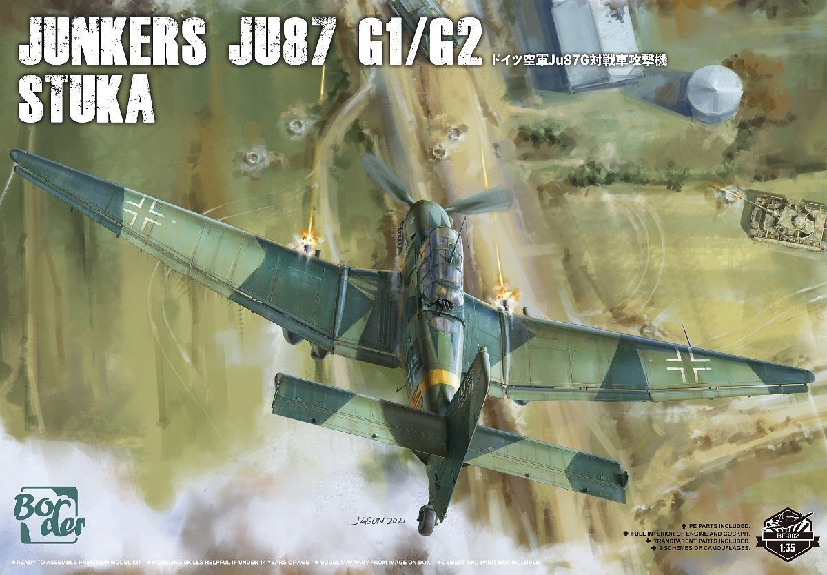 1/35 Junkers Ju 87G Stuka - Border Model