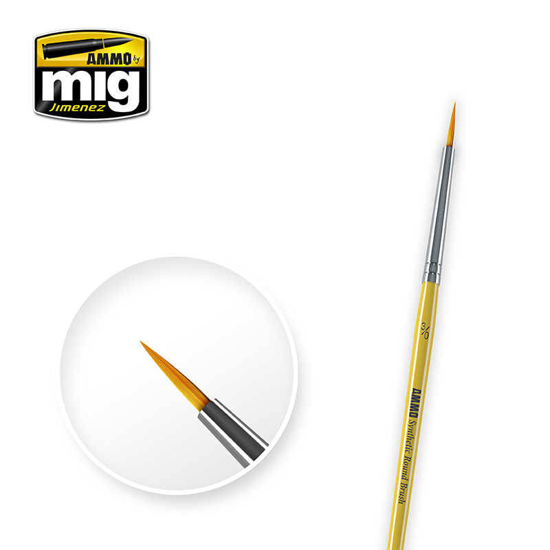 3/0 Synthetic Roound Brush 