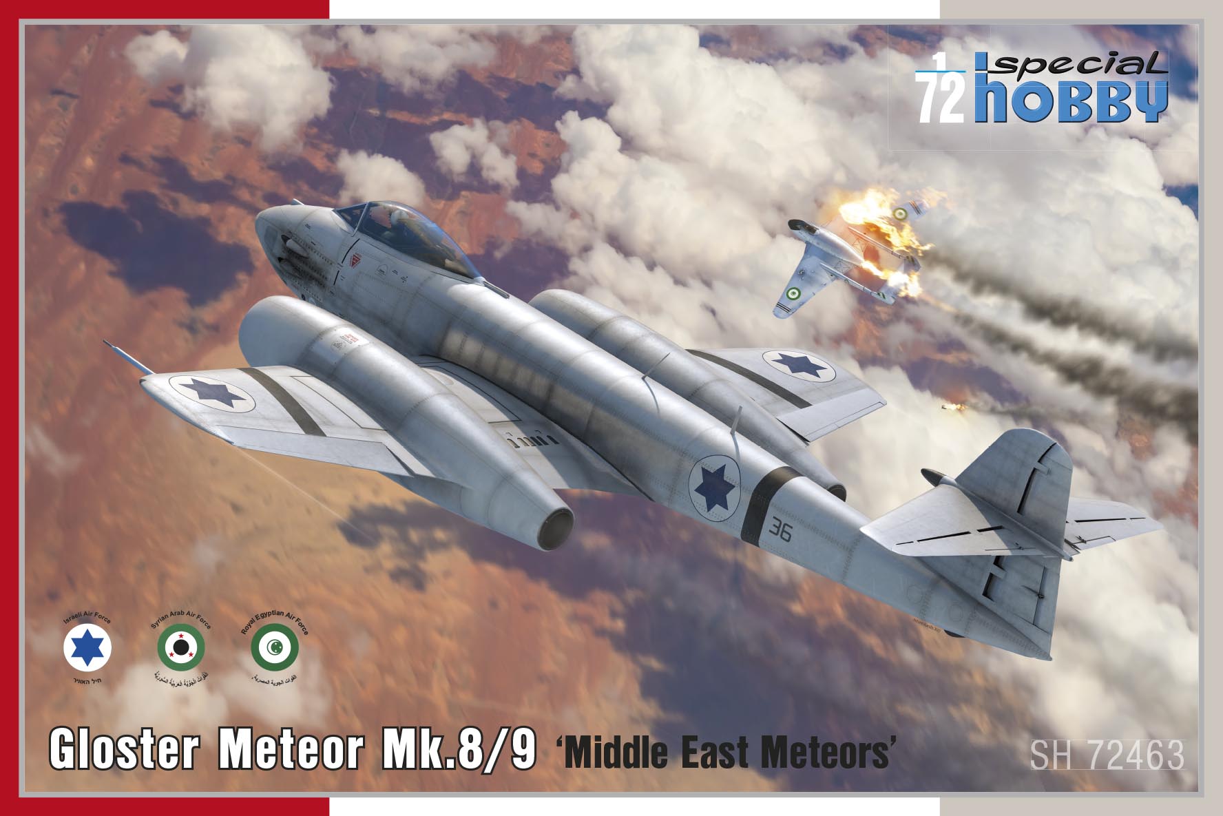 1/72 Gloster Meteor Mk.8/9 ‘Middle East Meteors’