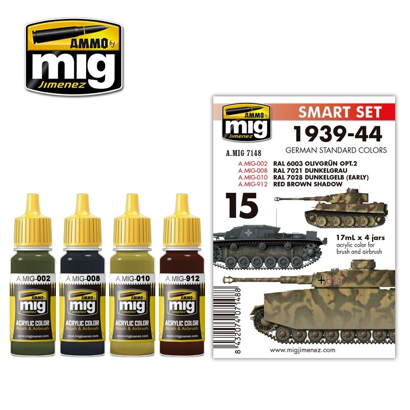 1939-44 German Standard Colors Acrylic Smart Sets