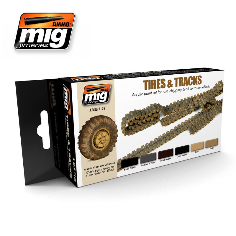 Tires & Tracks Acrylic Armour Sets